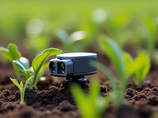 설치된 IoT 환경 센서의 모습